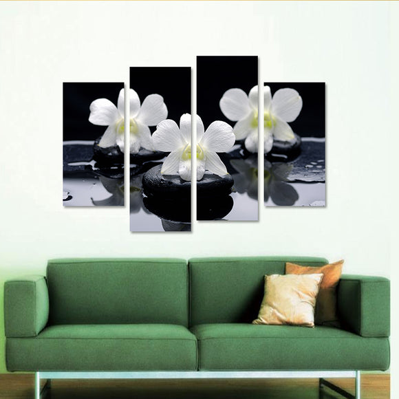 Miico,Painted,Combination,Decorative,Paintings,Three,Flowers,Decoration