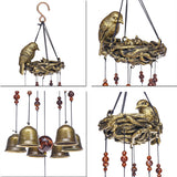 Resin,Bird's,Chimes,Pendant,Exclusively,Brass,Chimes,Outdoor,Garden,Pendant