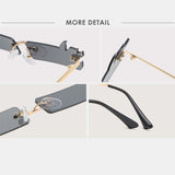 Women,Personality,Small,Frame,Flame,Fashion,Creative,Protection,Sunglasses