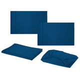 Peices,Polyester,Bedding,Wrinkle,Stain,Resistant,Hypoallergenic,Quilt,Cover