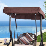 Outdoor,Seater,Garden,Swing,Chair,Replacement,Canopy,Spare,Fabric,Waterproof,Cover
