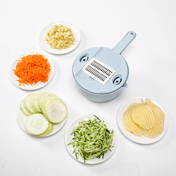 Multifunctional,Manual,Vegetable,Fruit,Potato,Cutting,Cutter,Processor,Chopper,Machine,Kitchen,Slicer,Tools,Stainless,Steel