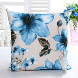 Honana,45x45cm,Vintage,Leaves,Flower,Bamboo,Linen,Throw,Pillow,Waist,Cushion,Cover