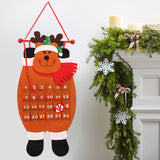 Christmas,Countdown,Calendar,Snowman,Hanging,Advent,Calendar,Decorations,Decor