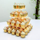 Layer,Stand,Wedding,Party,Cupcake,Display,Holder,String,Light