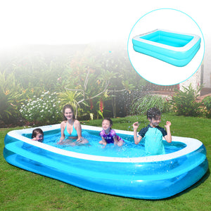 Summer,Inflatable,Swimming,Household,Rectangular,Marine,Resistant,Adults,Bathtub