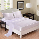 Bedding,Simulation,Satin,Solid,Color,Quilt,Cover,Pillowcase