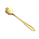 KCASA,Flower,Shape,Stainless,Steel,Coffee,Sugar,Spoon,Spoon,Cream,Tableware