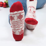 Women,Christmas,Cotton,Socks,Middle,Socks