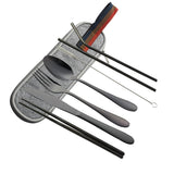 Portable,Steel,Tableware,Dinnerware,Travel,Cutlery