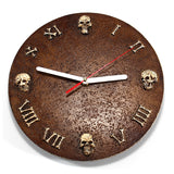 Resin,Skull,Clock,Abstract,Clock,Halloween,Decorations