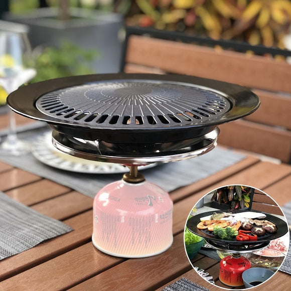 Portable,Korean,Outdoor,Barbecue,Grill,Camping,Stove,Plate,Roasting,Cooking