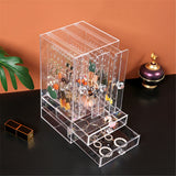 Jewelry,Display,Stand,Dustproof,Earrings,Holder,Jewelry,Display,Storage,Organizer