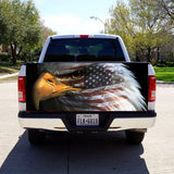 American,Eagle,Stars,Indoor,Decoration,Truck,Window,Graphic,Decal,Sticker