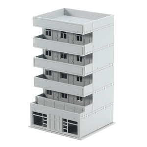 Scale,Residential,Public,Housing,Building,Model,Assembled