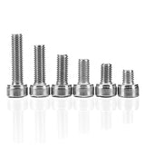 Suleve,M5SH1,60Pcs,Stainless,Steel,Socket,Screw,Allen,Assortment