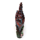 Aquarium,Destroyer,Wreck,Decorations,Ornament