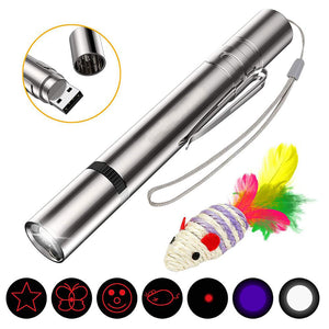 KCASA,Rechargeable,Flashlight,Tease,Stick,Check,Supplies