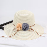 Women,Folding,Woven,Brimmed,Bucket,Outdoor,Bandage,Beach,Dress,Visor,Bowknot