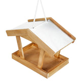 Large,Hanging,Birdhouse,Wooden,Native,Feeder,Kid's,Present,Feeder