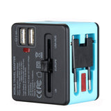 Multifunction,Conversion,Adapter,2400mAh,Double,Power,Converter,Portable,Travel,Adapter,Socket