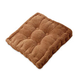 Washable,Corduroy,Tatami,Floor,Cushion,Square,Plaid,Winter,Chair,Cushion