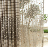 100*270cm,Living,Bedroom,Curtain,Floral,Tulle,Window,Curtain,Curtains,Scarf,Drapes,Valance,Decor