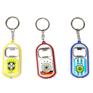 World,Football,Souvenir,National,Bottle,Opener,Keychain,Plastic,Light