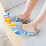 Women,Ladies,Colorful,Breathable,Invisibility,Socks,Comfortable