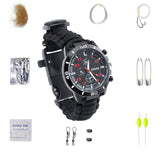 Multifunctional,Compass,Fishing,Survival,Watch,Bangle,Parachute,Outdooors,Survival