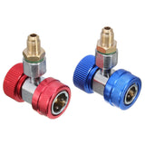 Adapter,R134A,Quick,Coupler,Manifold,Extractor,Valve