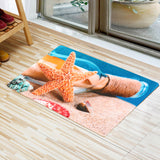 Classic,Cobblestone,Starfish,Bathroom,Doormat,Carpet