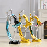 Elegant,Dancing,Decoration,Resin,Sculpture,Abstract,Statue,Decorations