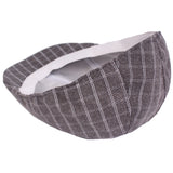 Washed,Cotton,Beret,Outdoor,Sport,Adjustable,Visor,Forward,Plaid