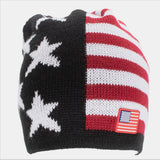 America,Stripe,Pattern,Winter,Outdoor,Daily,Woolen,Beanie