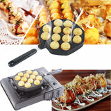 Takoyaki,Cavities,Takoyaki,Maker,Octopus,Small,Balls,Baking,Frying