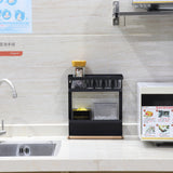 Wrought,Small,Refrigerator,Creative,Kitchen,Supplies,Folding,Storage,Display,Multifunctional,Magnetic,Storage