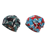 Women,Cotton,Flower,Pattern,Printing,Beanie,Headscarf