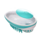 Multifunction,Cleaning,Rubber,Brush,Grooming,Tools,Shampoo,Dispenser