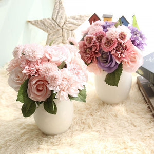 Artificial,Flowers,Bridal,Bouquet,Flower,Wedding,Decoration