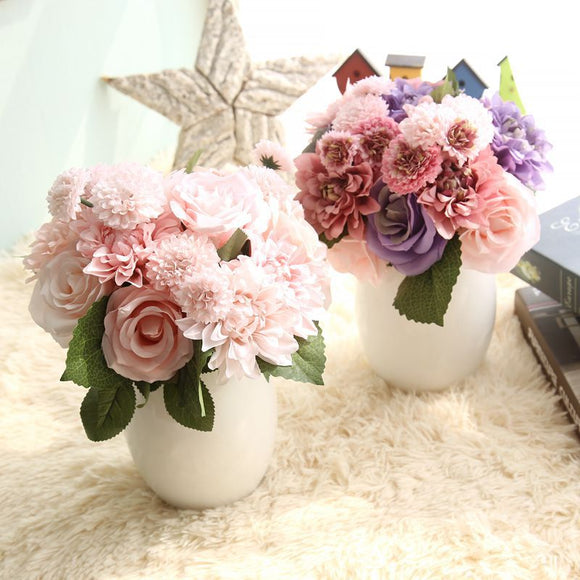 Artificial,Flowers,Bridal,Bouquet,Flower,Wedding,Decoration