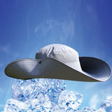 Summer,Protection,Centimeters,Visor,Adjustable,Bucket,Fishing,Mountaineering