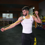 Workout,Elastic,Rubber,Sports,Resistance,Bands,Tension,Chest,Expander