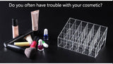 Lipstick,Holder,Display,Stand,Clear,Acrylic,Makeup,Organizer,Sundry,Transparent,Storge,Boxes