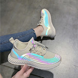 Reflective,Color,Running,Shoes,Woven,Lightweight,Breathable,Sneakers,Walking,Hiking,Shoes
