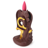 Dragon,Waterfall,Backflow,Incense,Burner,Ceramic,Smoke,Censer,Holder,Decorations