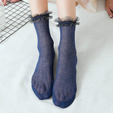 Women,Summer,Breathable,Socks,Ladies,Fashion,Ultrathin