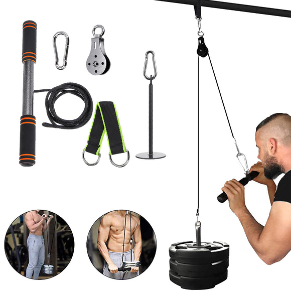 Sport,Fitness,Pulley,Forearm,Wrist,Strength,Training,Bicep,Curls,Triceps,Extensions,Fitness,Professional,Equipment