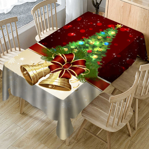 Christmas,Table,Cloth,Chair,Cover,Print,Rectangular,Dustproof,Table,Cover,Chair,Protector,Slipcover,Wedding,Banquet,Party,Hotels,Kitchen,Office,Furniture,Decorations