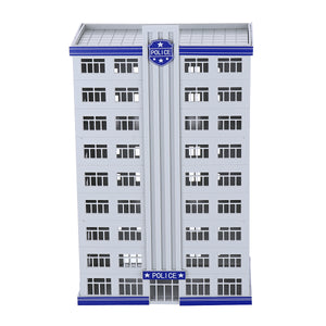 Scale,1:150,Outland,Police,Department,Headquarter,Station,Building,Model